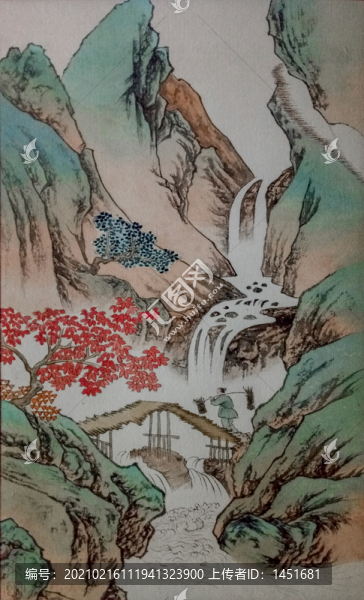 青綠山水