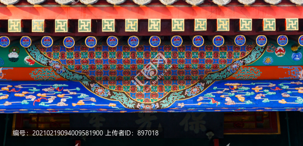 恭王府蘇式彩畫