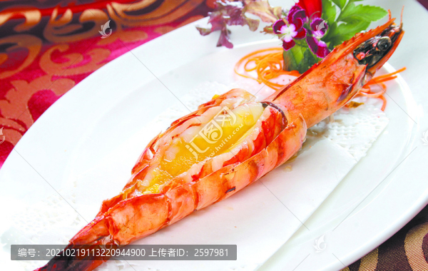 鹽烤大蝦