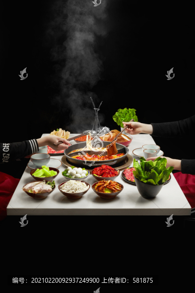 吃火鍋人物