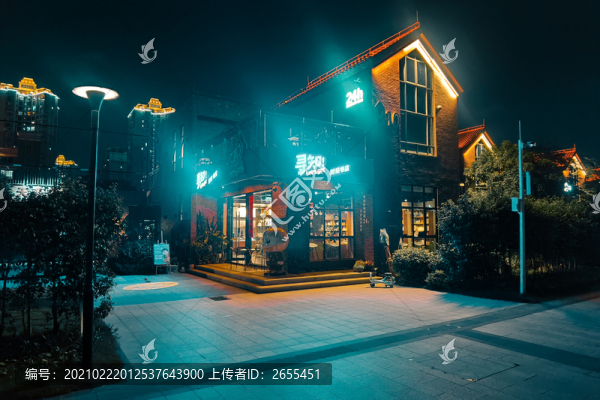 佛山千燈湖創(chuàng)投小鎮(zhèn)夜景