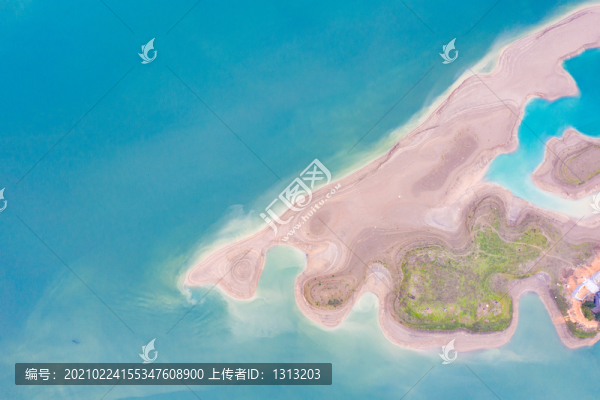 航拍湖南湘西酉水河