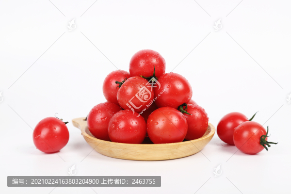 小番茄白底