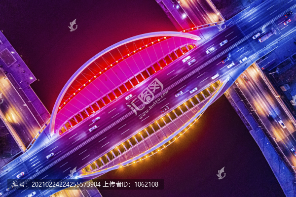 天津大沽橋航拍