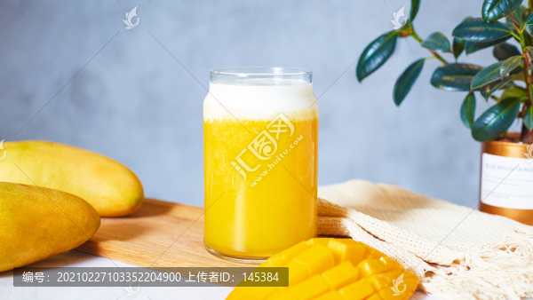 芝士芒果果汁