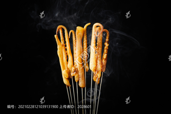 烤魷魚須