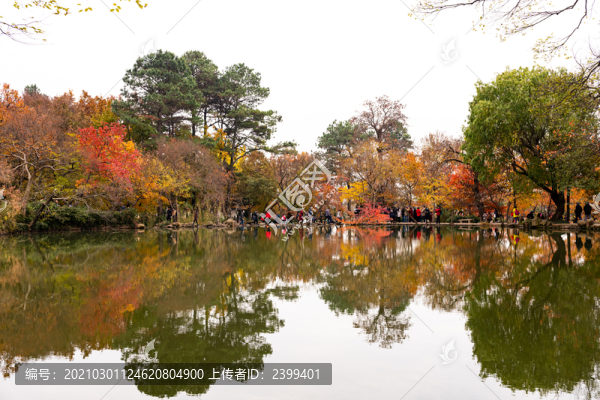 蘇州天平山風(fēng)景區(qū)秋色