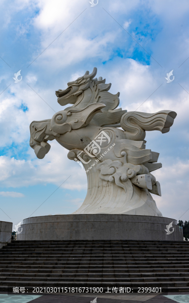 廣西防城港西灣風(fēng)景區(qū)白龍神馬