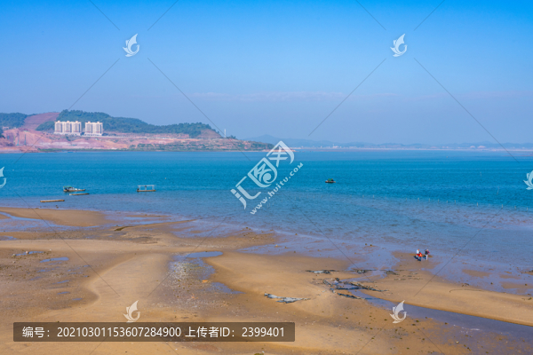 廣西北部灣防城港西灣海岸風(fēng)光