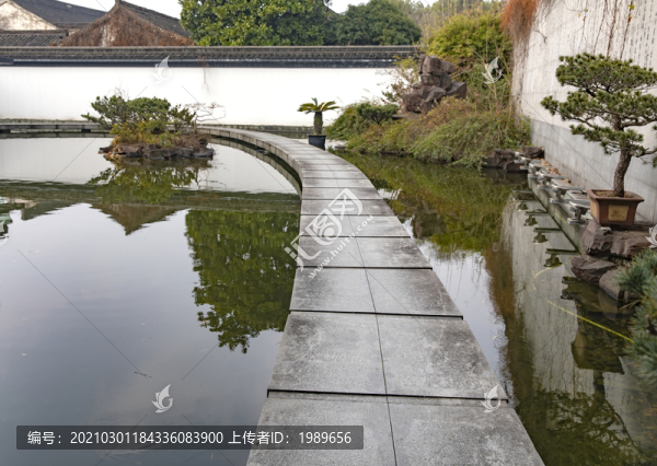 水上石板橋