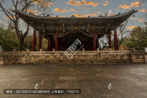 晉祠博物館景區(qū)風光