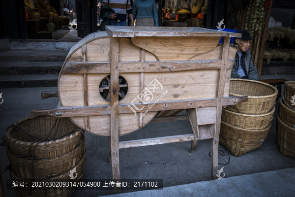 老式風(fēng)谷機