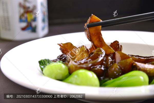 蔥燒蹄筋