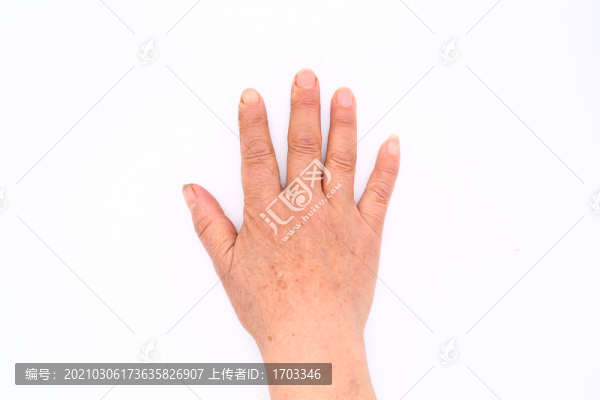 粗糙的手