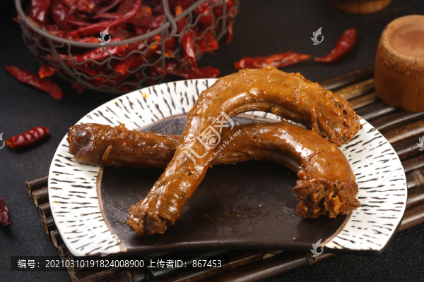 鹵鴨脖