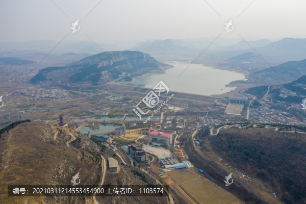 航拍濟(jì)南玉符河風(fēng)光08
