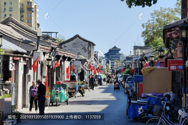 前門西河沿街