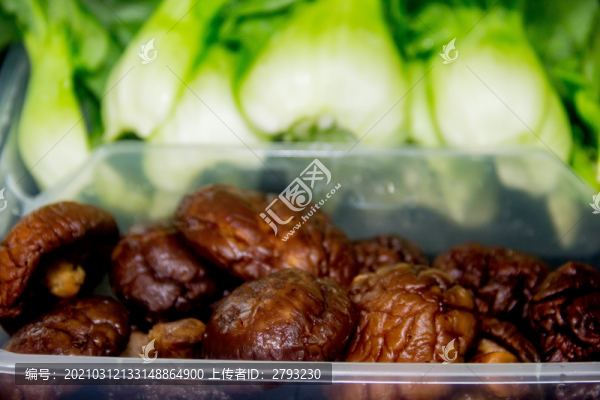 青菜香菇配菜