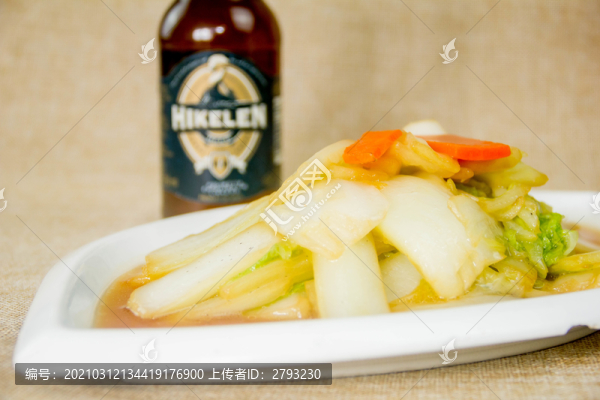 酸辣大白菜