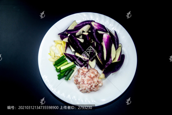 肉沫茄子配菜