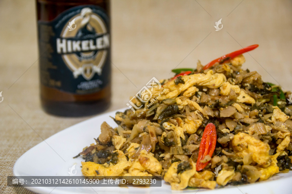 外婆菜炒雞蛋
