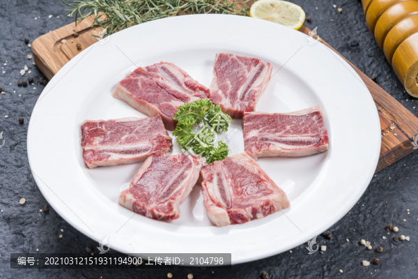 新鮮牛仔骨