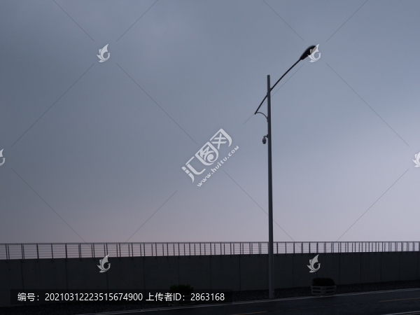 港珠澳大橋的路燈