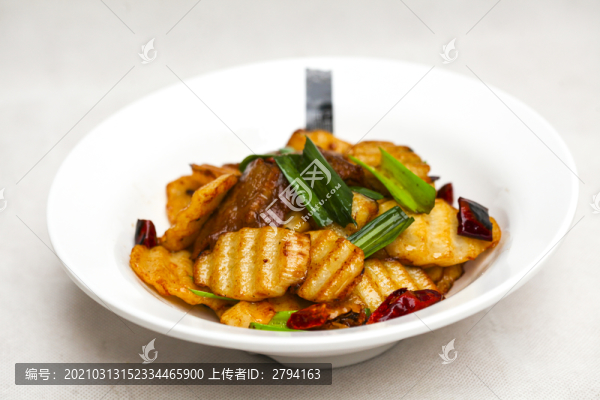 炒土豆片