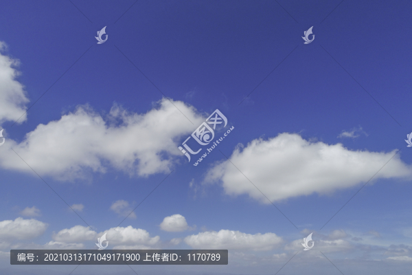 藍天白云