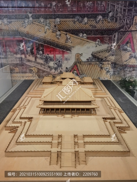 元大都宮殿復(fù)原模型