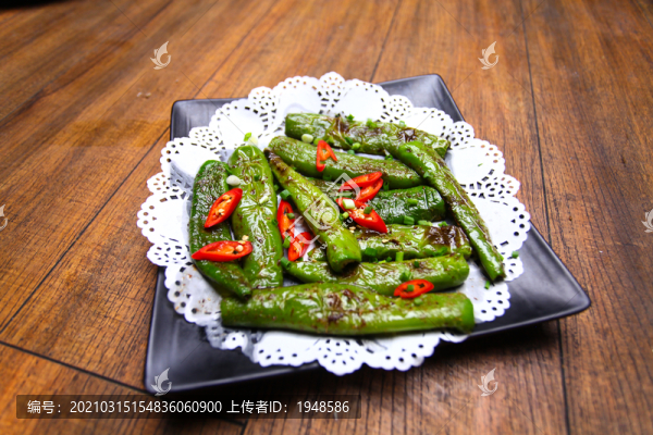 烤辣椒