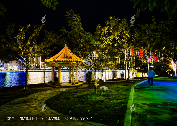 公園夜景