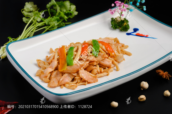 茶樹菇炒肉