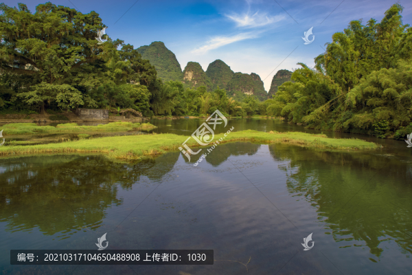 唯美自然山青水秀