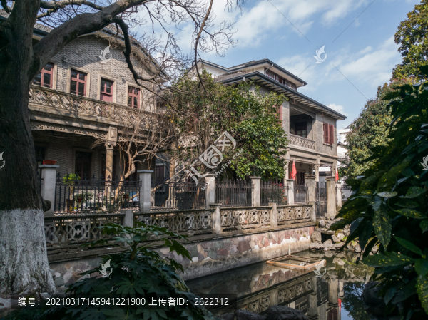 杭州丁家花園主樓正面
