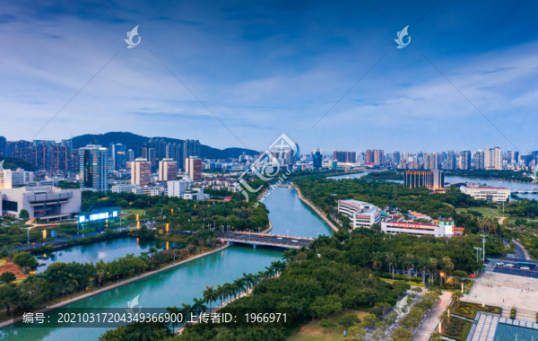 廈門白鷺洲公園夜景