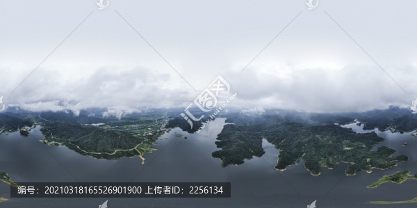 九里落雁湖天然湖泊