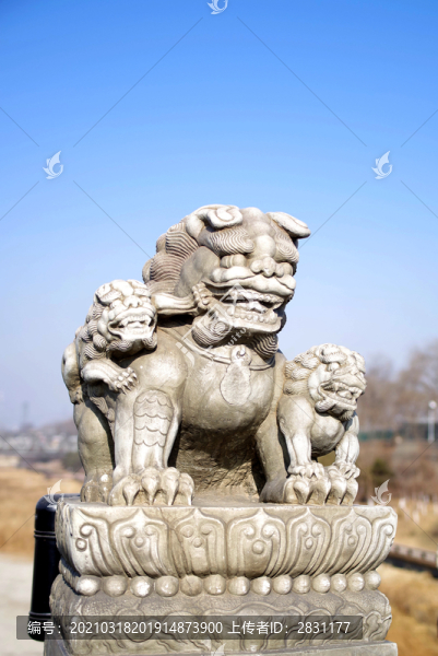 盧溝橋的獅子數(shù)不清