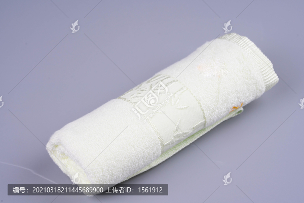 白毛巾