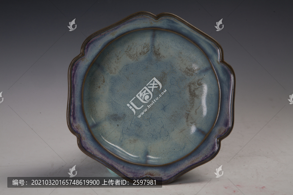 宋鈞窯玫瑰紫釉