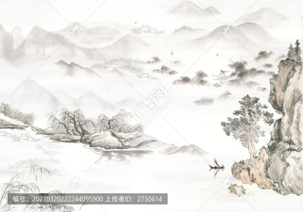 水墨山水