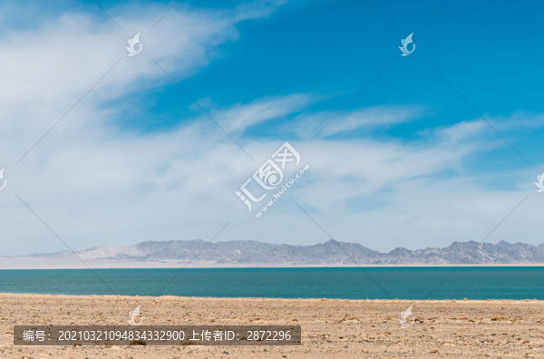 中國(guó)西部青海高原湖泊自然風(fēng)光
