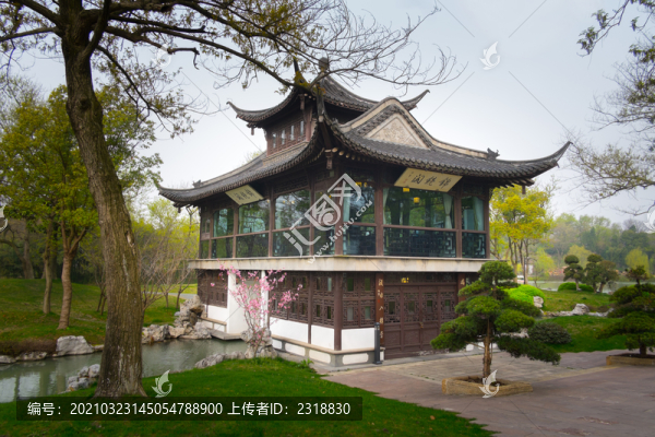 揚州趣園錦鏡閣建筑
