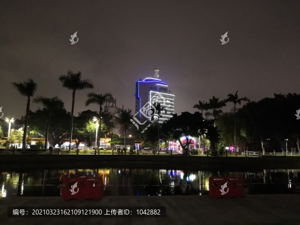 公園夜景