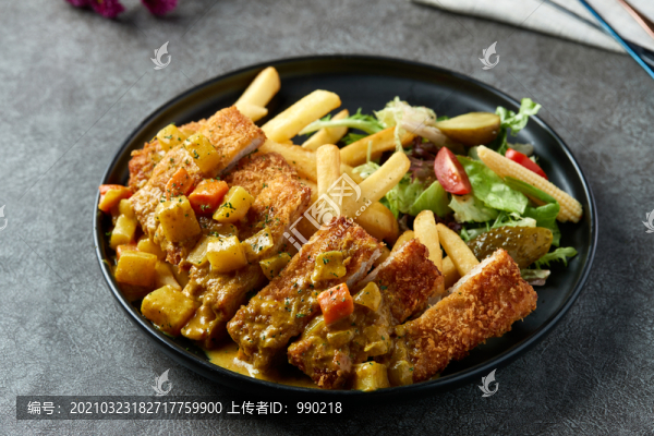 日式咖喱豬扒
