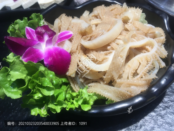 食材新鮮毛肚
