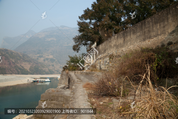 重慶市巫山縣龍溪古鎮(zhèn)碼頭