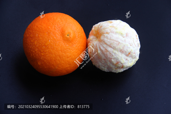 剝開臍橙