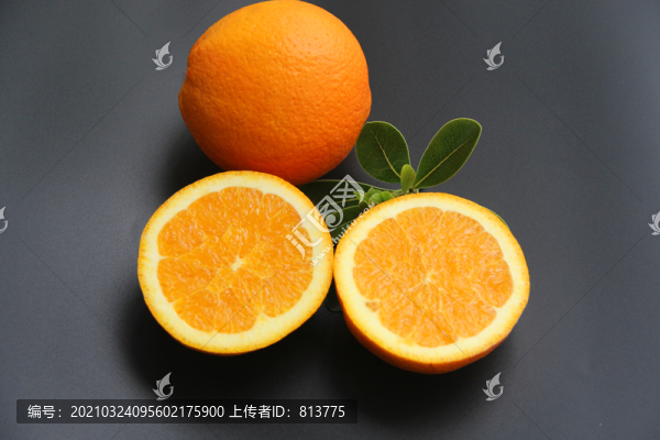 鮮果靜物橙子
