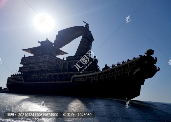 西安昆明池廣場(chǎng)雕塑